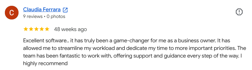 LenzVU client review 5