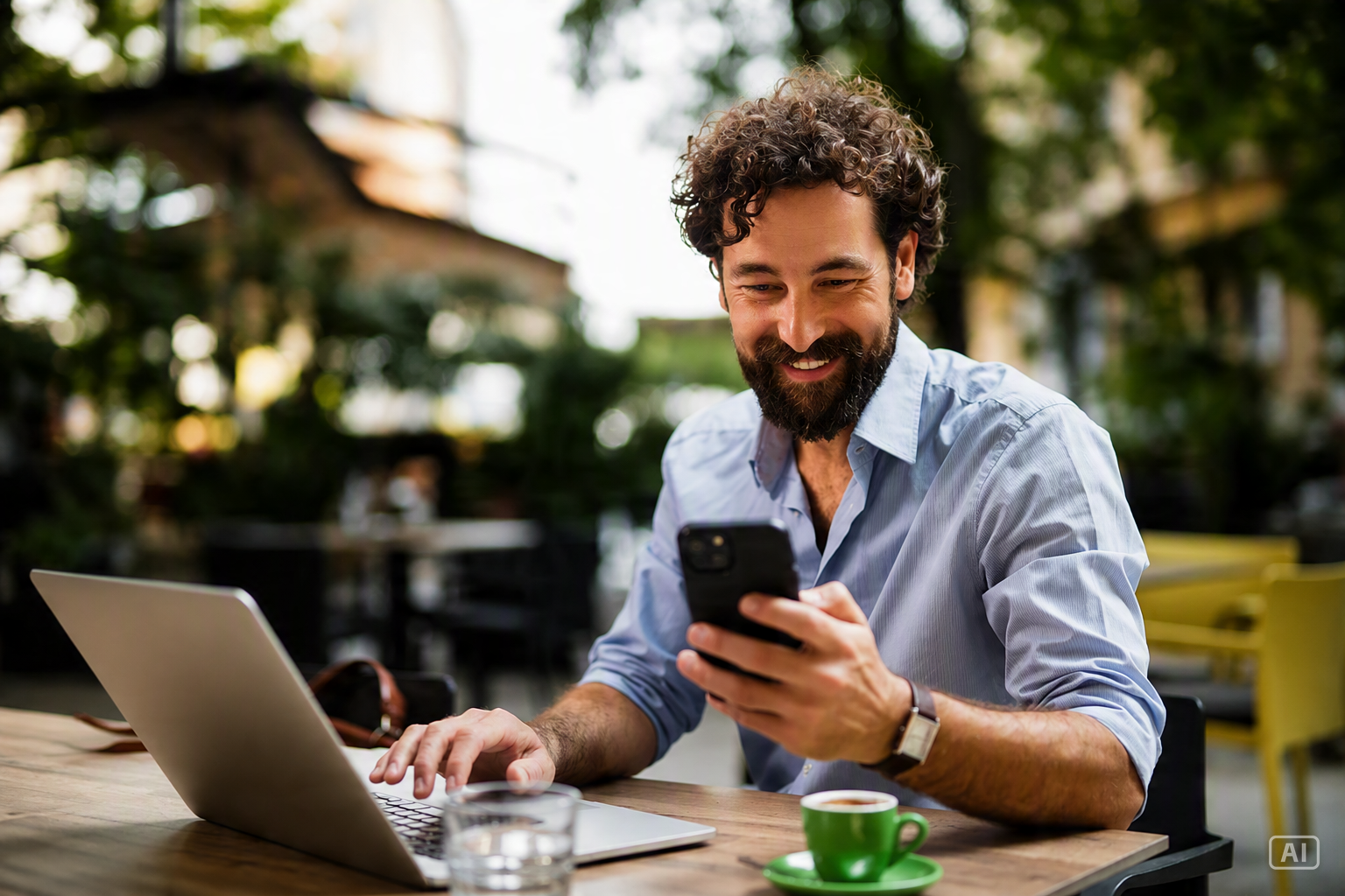 Business owner confidently switching over to LenzVU